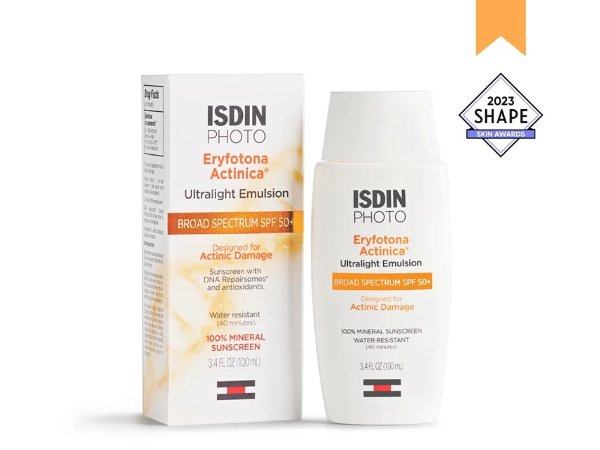 ISDIN Eryfotona Actinica Daily Lightweight Mineral SPF 50+ Sunscreen 6 ISDIN Eryfotona Actinica Daily Lightweight Mineral SPF 50+ Sunscreen - Image 4