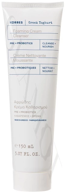 Korres Greek Yoghurt Foaming Cream Cleanser