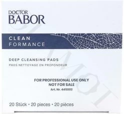 Babor Doctor Cleanformance Deep Cleansing Pads -Beauty shop 152170