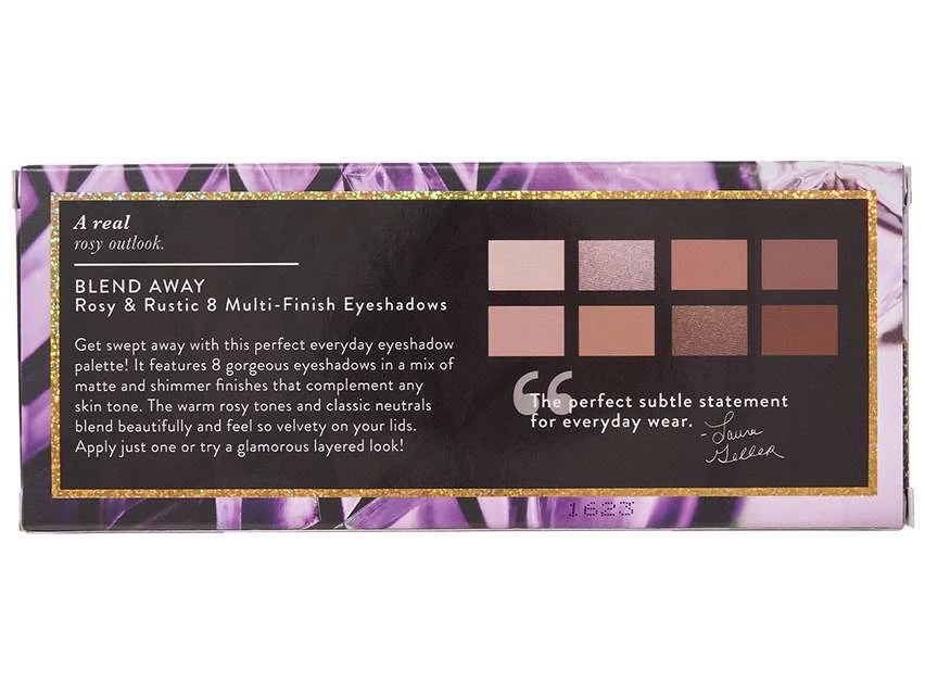 Laura Geller Blend Away 8 Multi-Finish Eyeshadows - Rosy & Rustic - Limited Edition 8 Laura Geller Blend Away 8 Multi-Finish Eyeshadows - Rosy & Rustic - Limited Edition - Image 6